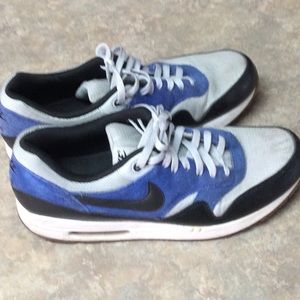 Nike Air Max 1 blue gray black